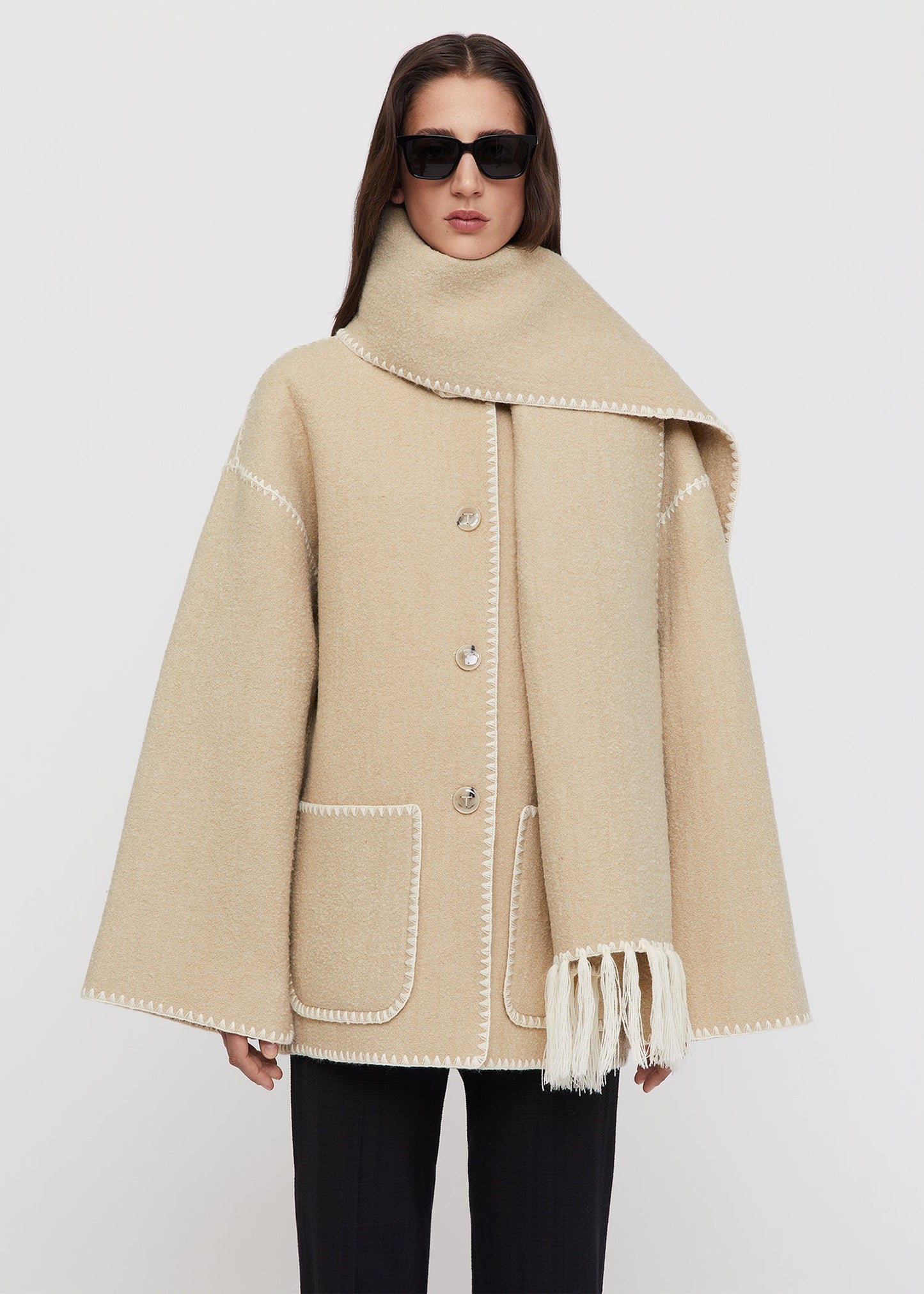 Cecilia Scarf Coat