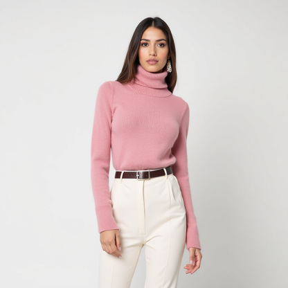 The Arianna (Luxe Merino Turtleneck)