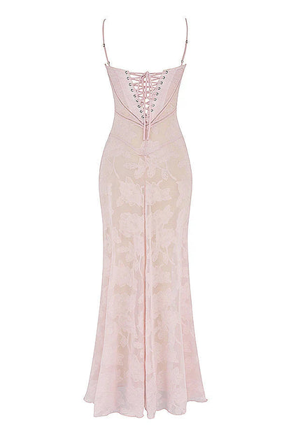 MIA MAXI DRESS  - BLUSH