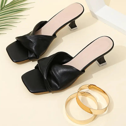 Elara Pleated Heels