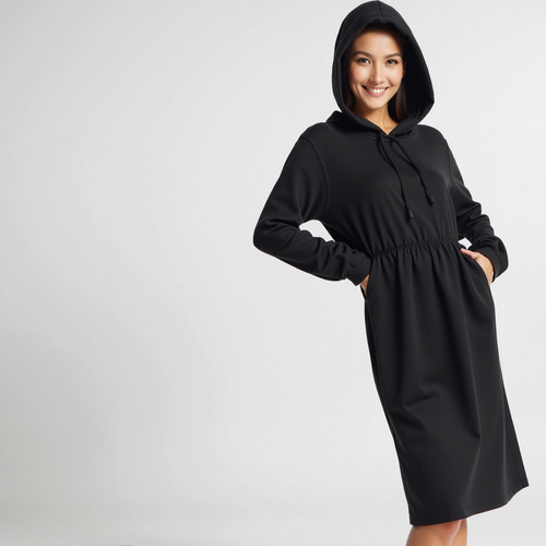 The Lana Maxi Hoodie Dress