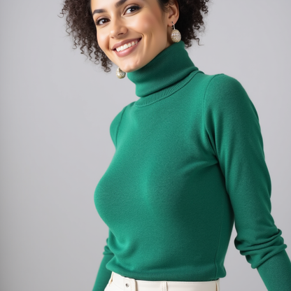 The Arianna (Luxe Merino Turtleneck)