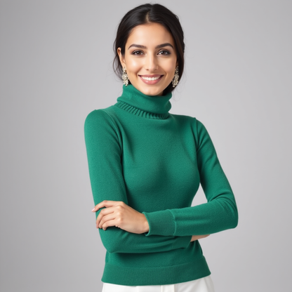 The Arianna (Luxe Merino Turtleneck)