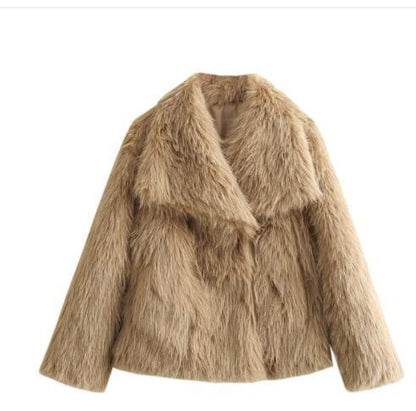 LuxeLift Faux Fur Coat