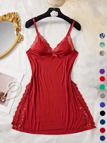 The Scarlett Lace Slip Dress