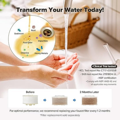 The Aurelle Vitamin C Faucet Filter