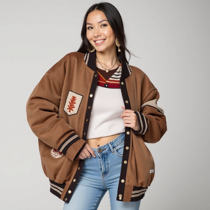 Aviator Vintage Varsity Jacket