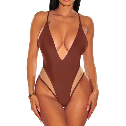 The Luna Mesh Monokini