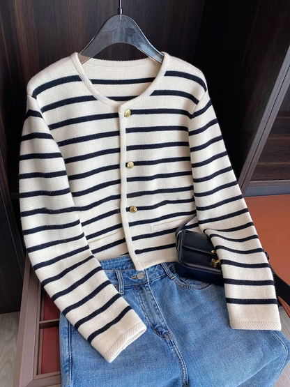 The Isabella (Striped Cardigan)