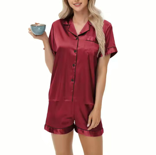 Red Silk Pajama