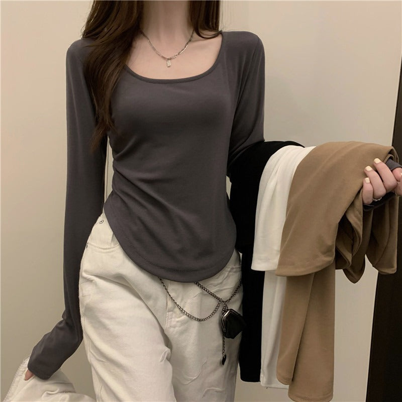 The Camille (Long-Sleeve Scoop Neck)