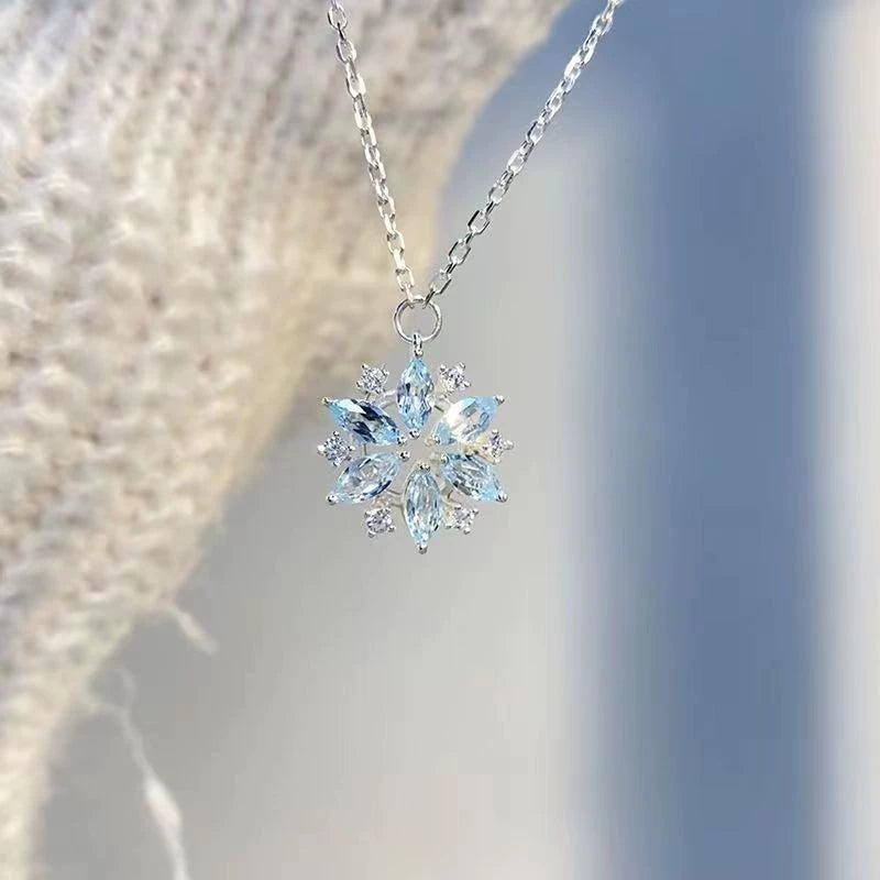 The Crystal Snowflake Pendant (Just Pay $2.95 S&H)