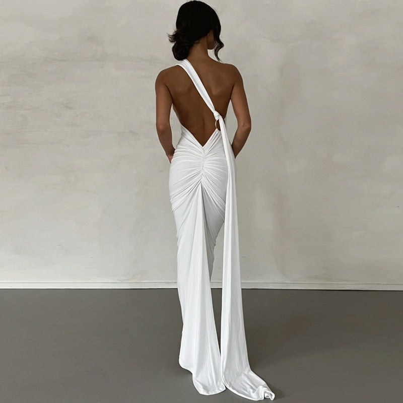 ATHENA MAXI DRESS - IVORY