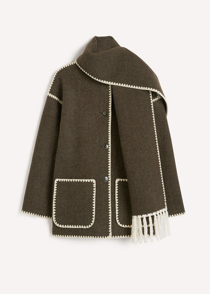 Cecilia Scarf Coat