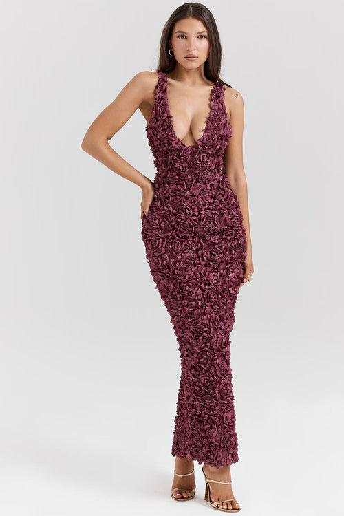 ROBYN MAXI DRESS - MULBERRY