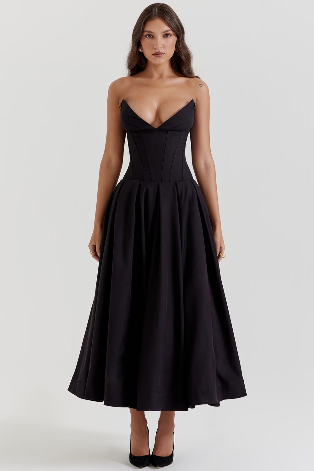 ELODIE MAXI DRESS - BLACK