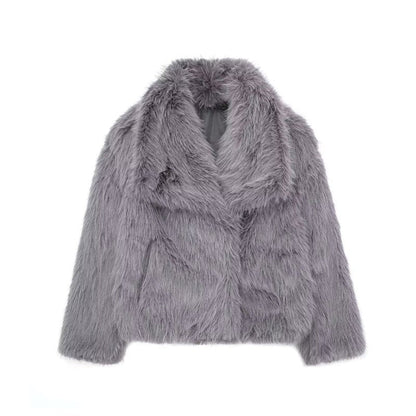 LuxeLift Faux Fur Coat