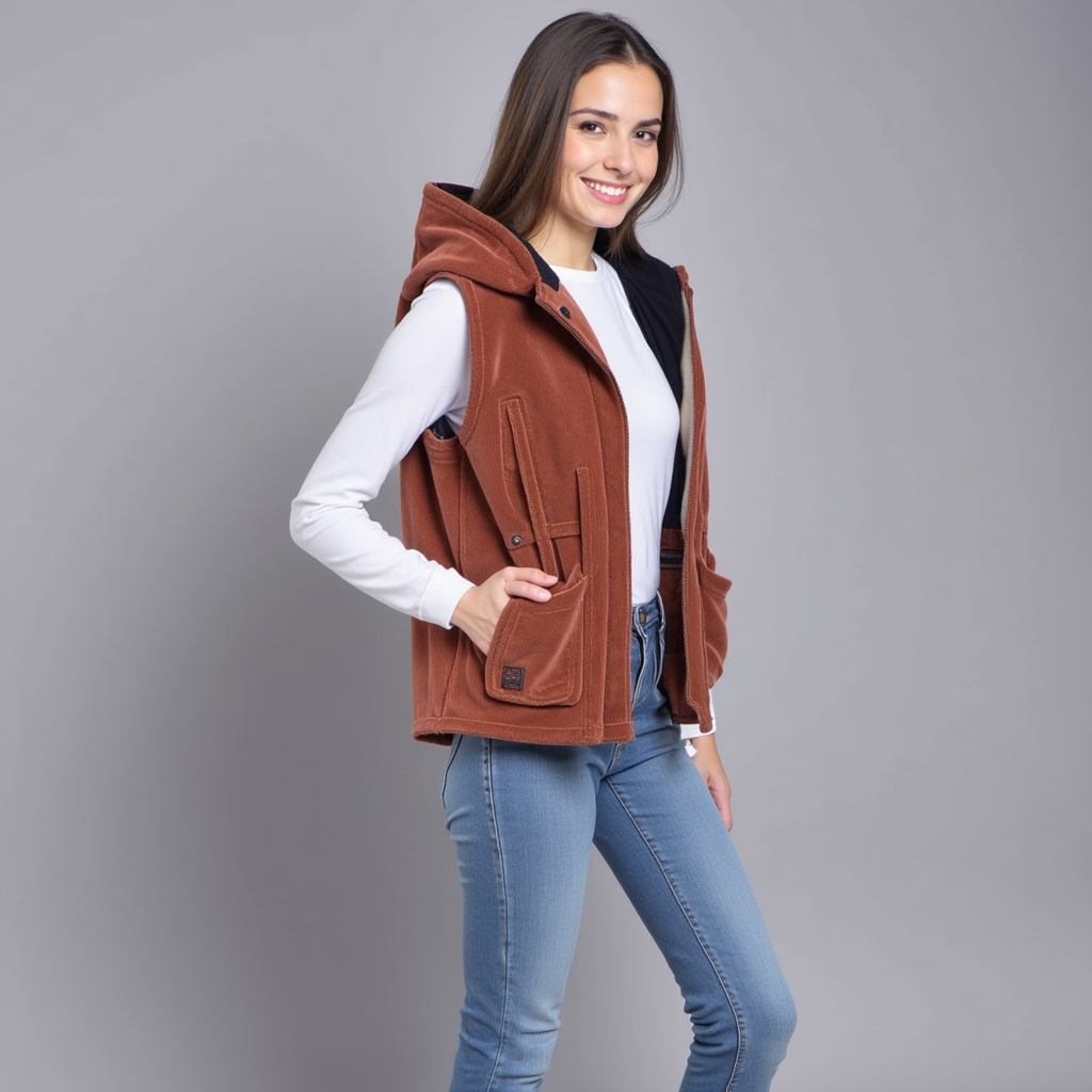 Rust Ridge Hooded Vest