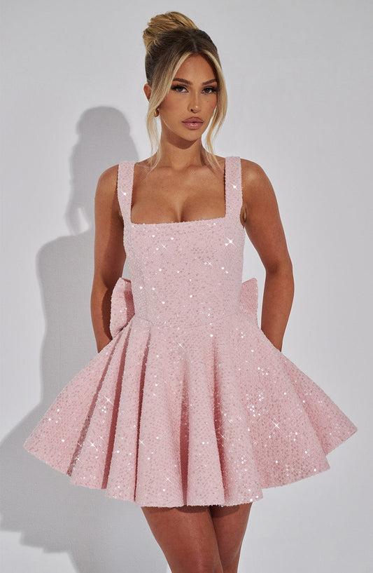 Dorothy Mini Dress - Blush