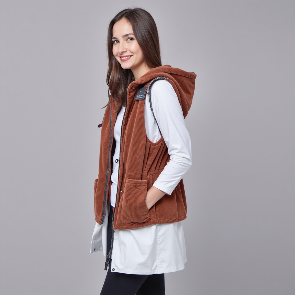 Rust Ridge Hooded Vest