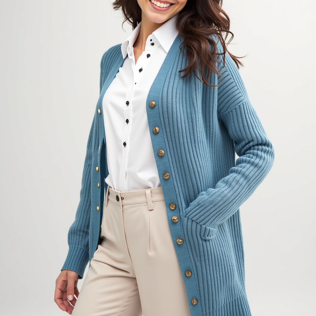 Cozy Ribbed Cardigan