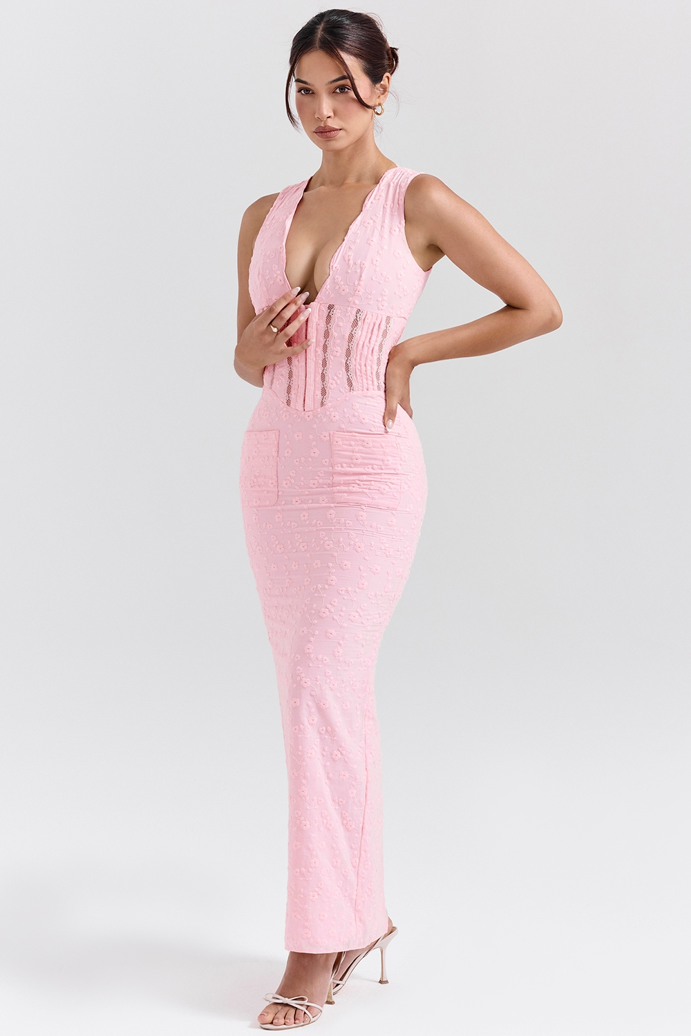 EMILIA MAXI DRESS - PINK