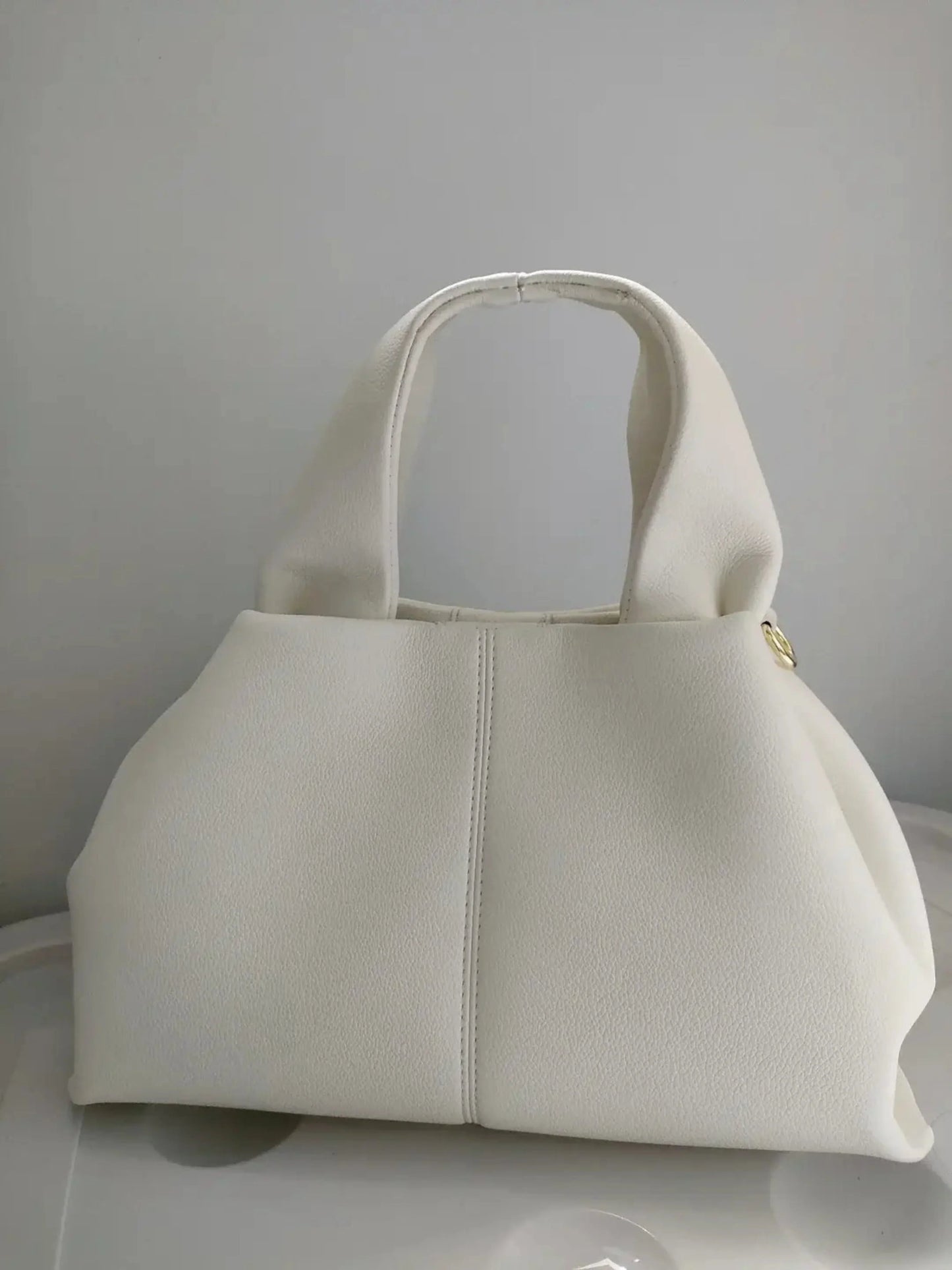 Modern Classic Faux Leather Bag