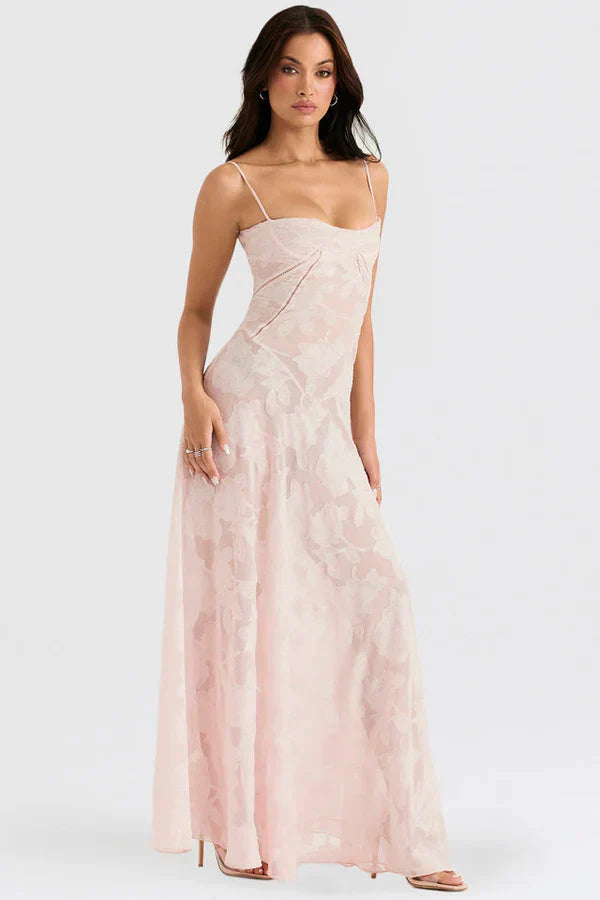 MIA MAXI DRESS  - BLUSH