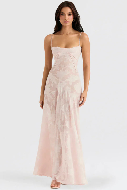 MIA MAXI DRESS  - BLUSH