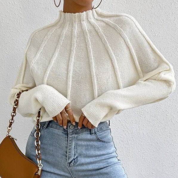 The Celeste Ribbed Knit Sweater