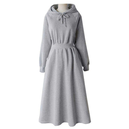 The Lana Maxi Hoodie Dress