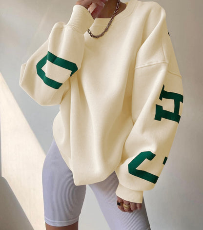 Emery Oversized Varsity Sweatshirt