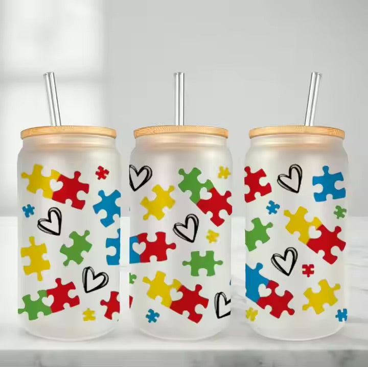 Puzzle Piece Sticker Set